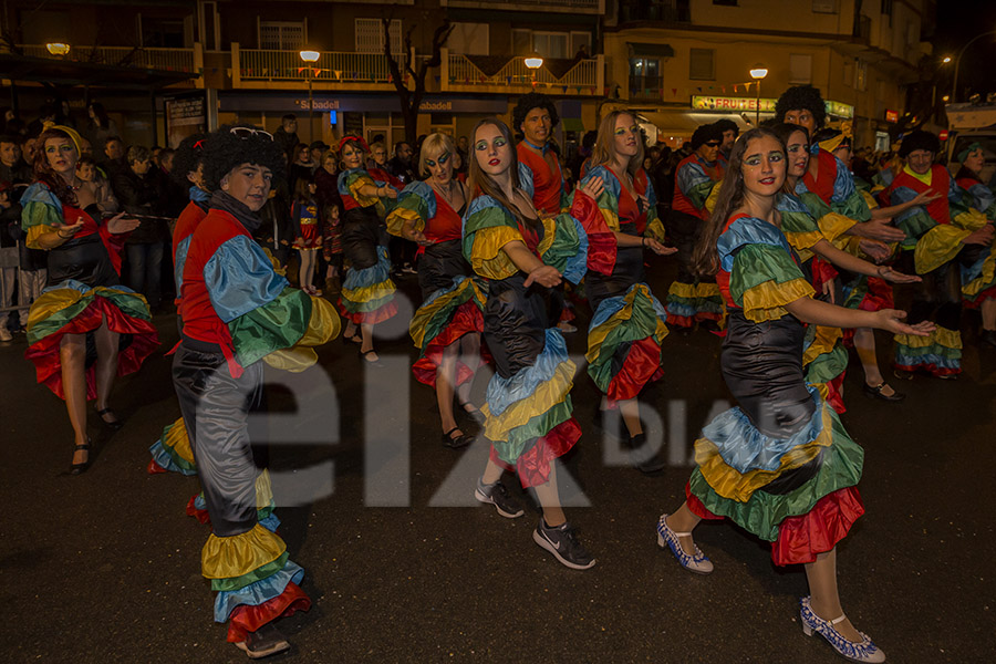 Rua del Carnaval de Les Roquetes del Garraf 2017